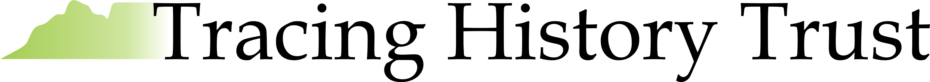 Tracing History Trust